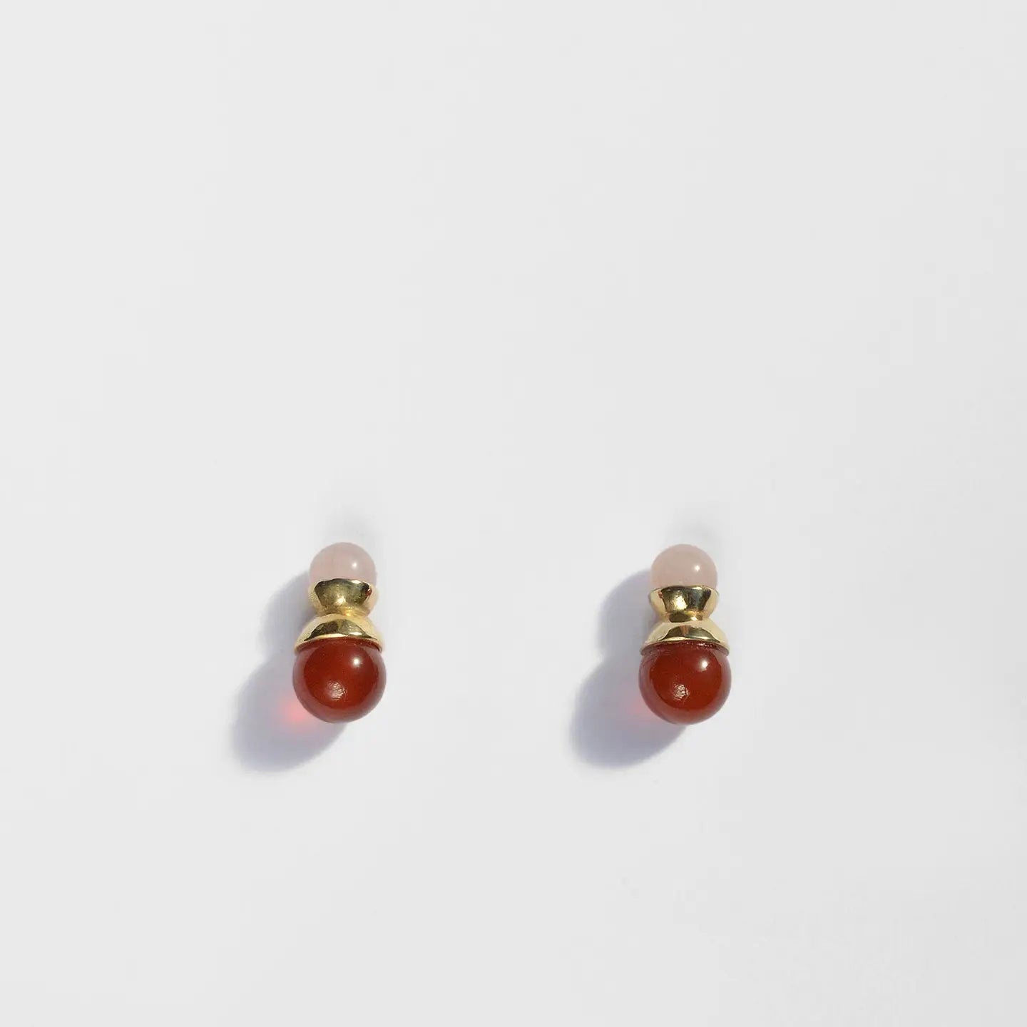 Klee Studs // Carnelian // Pre-Order