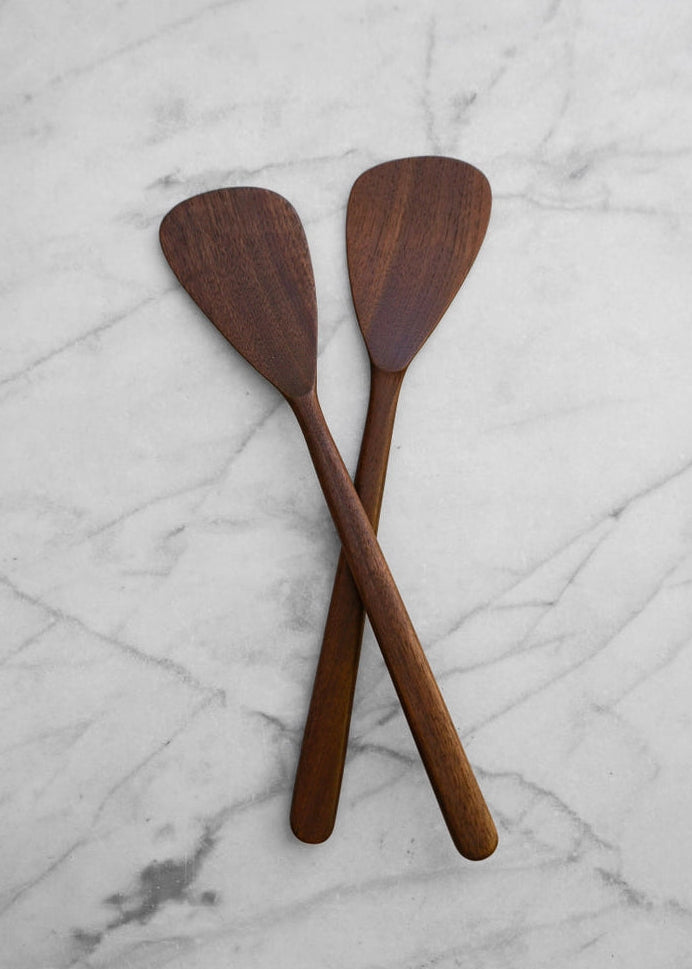 Walnut Wood Salad Set