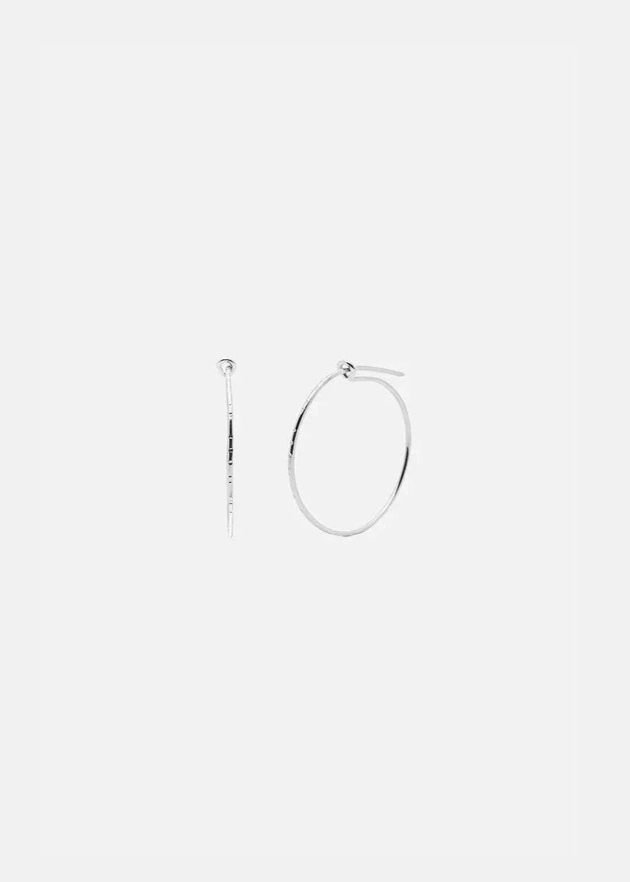 Baby Hoops // Sterling Silver