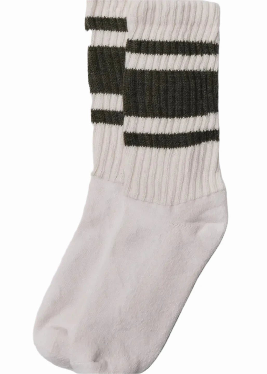 The Mono Stripe Socks // Denim Heather