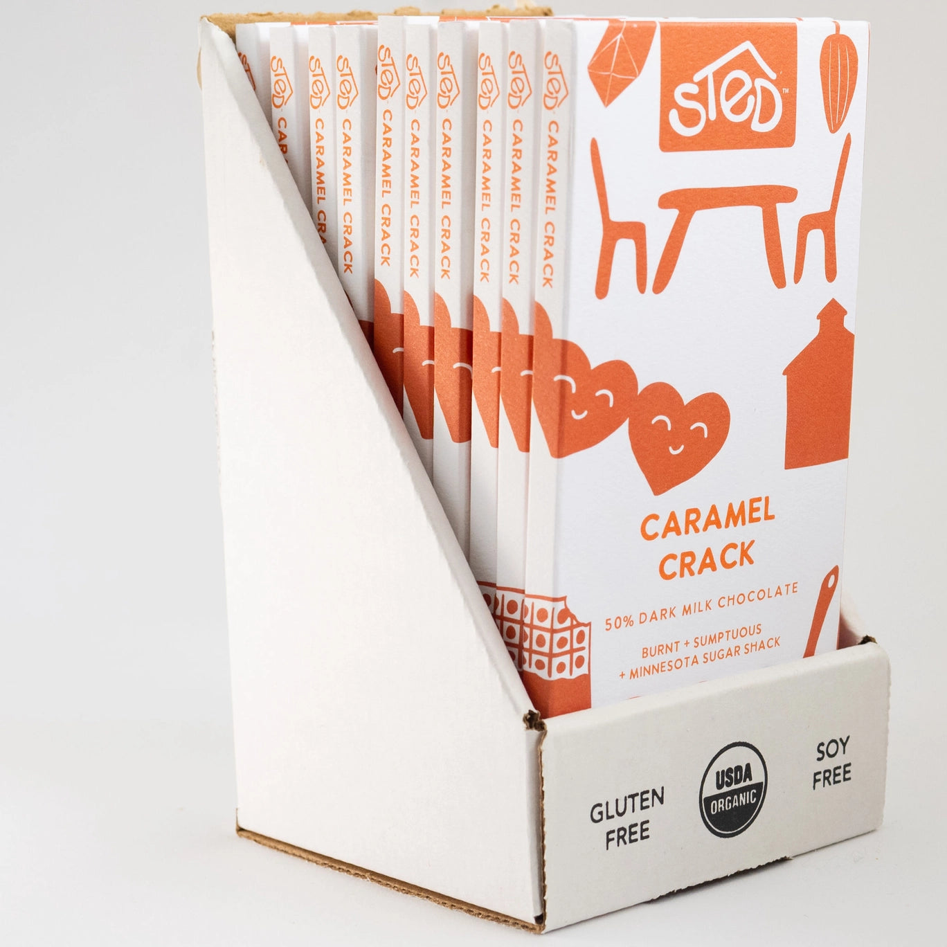 Caramel Crack // Dark Milk Chocolate Bar