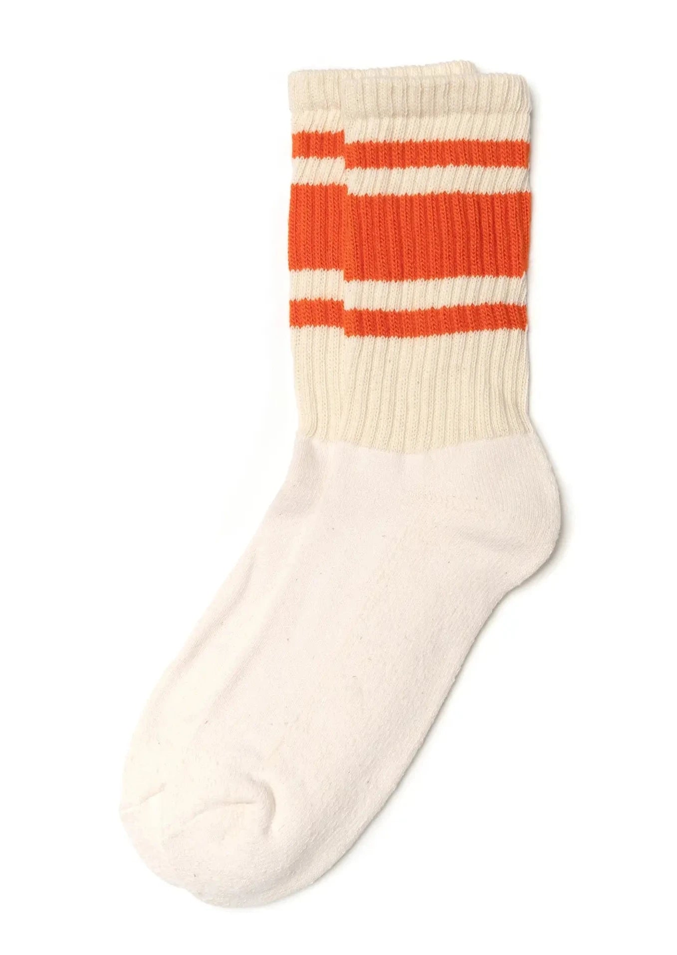 The Mono Stripe Socks // Orange