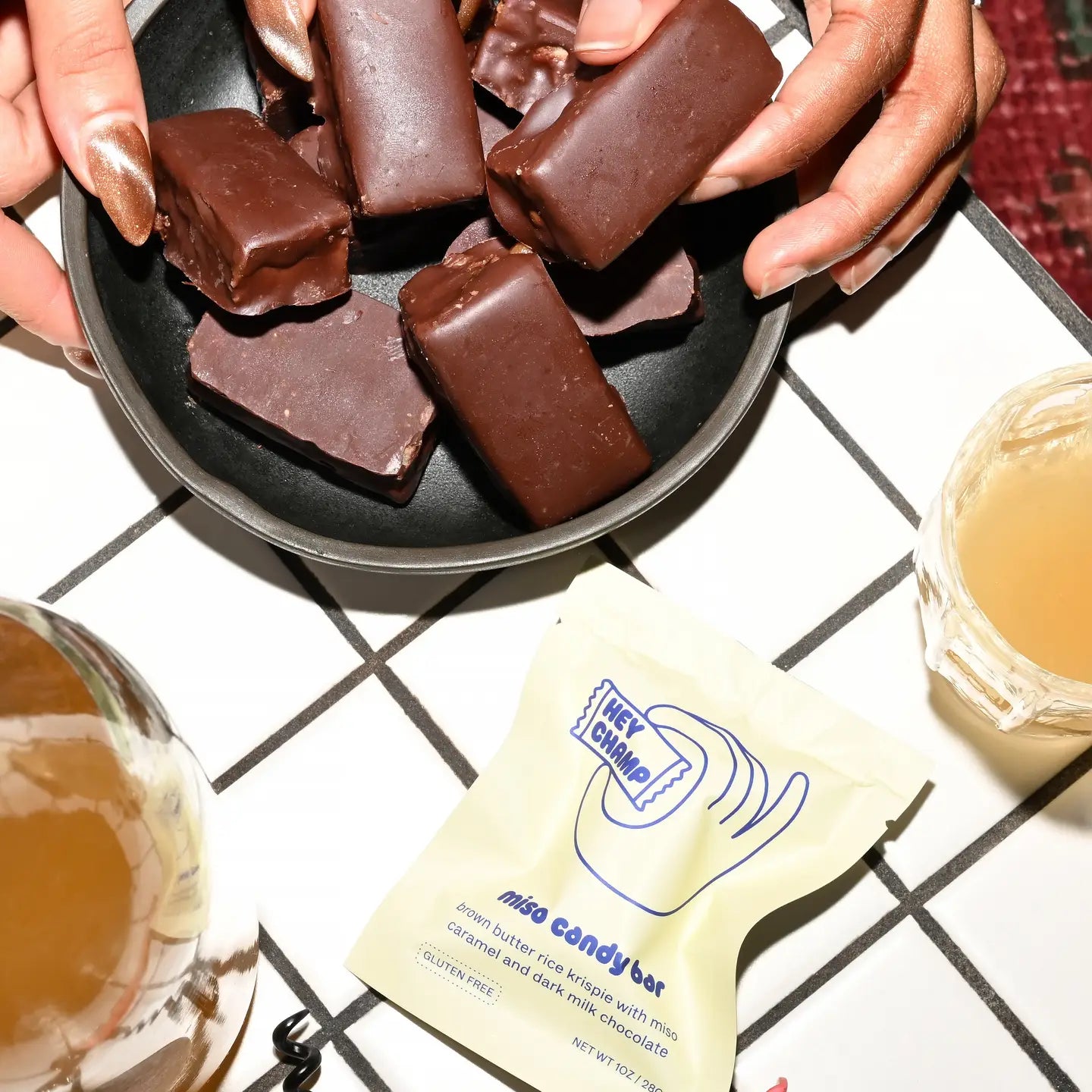 Miso Brown Butter Rice Krispie // Mini Candy Bar