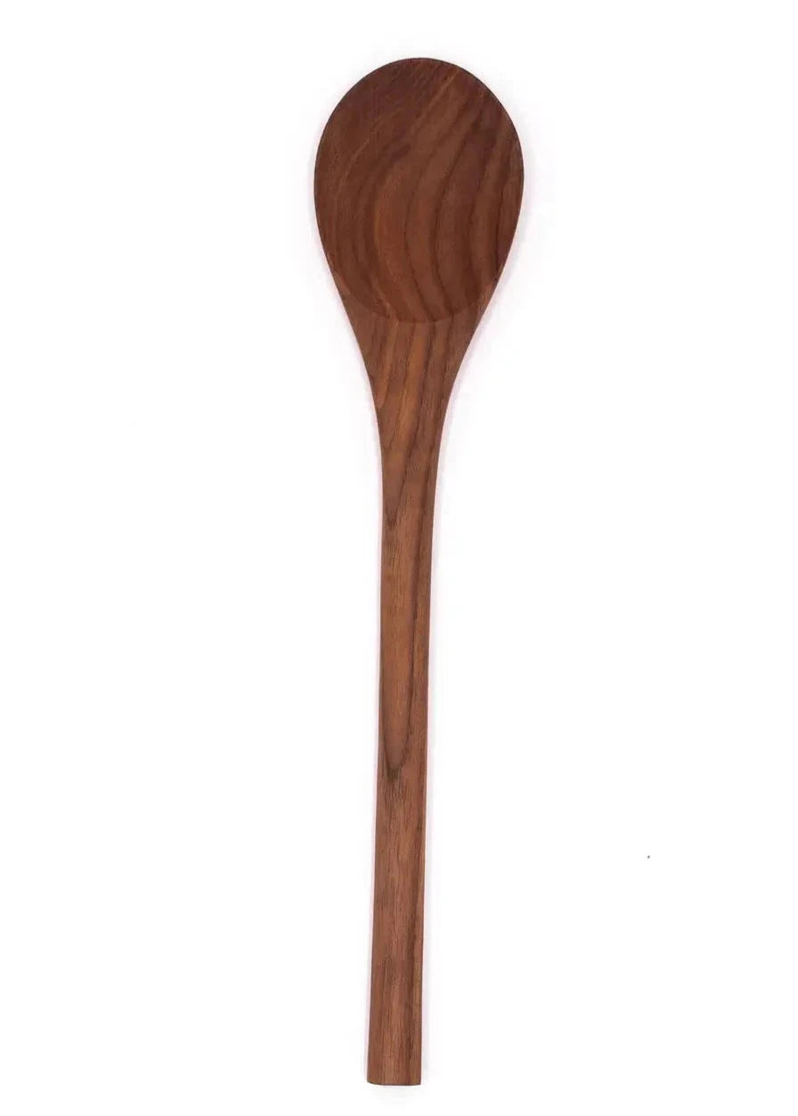 Walnut Wood Oval Spoon