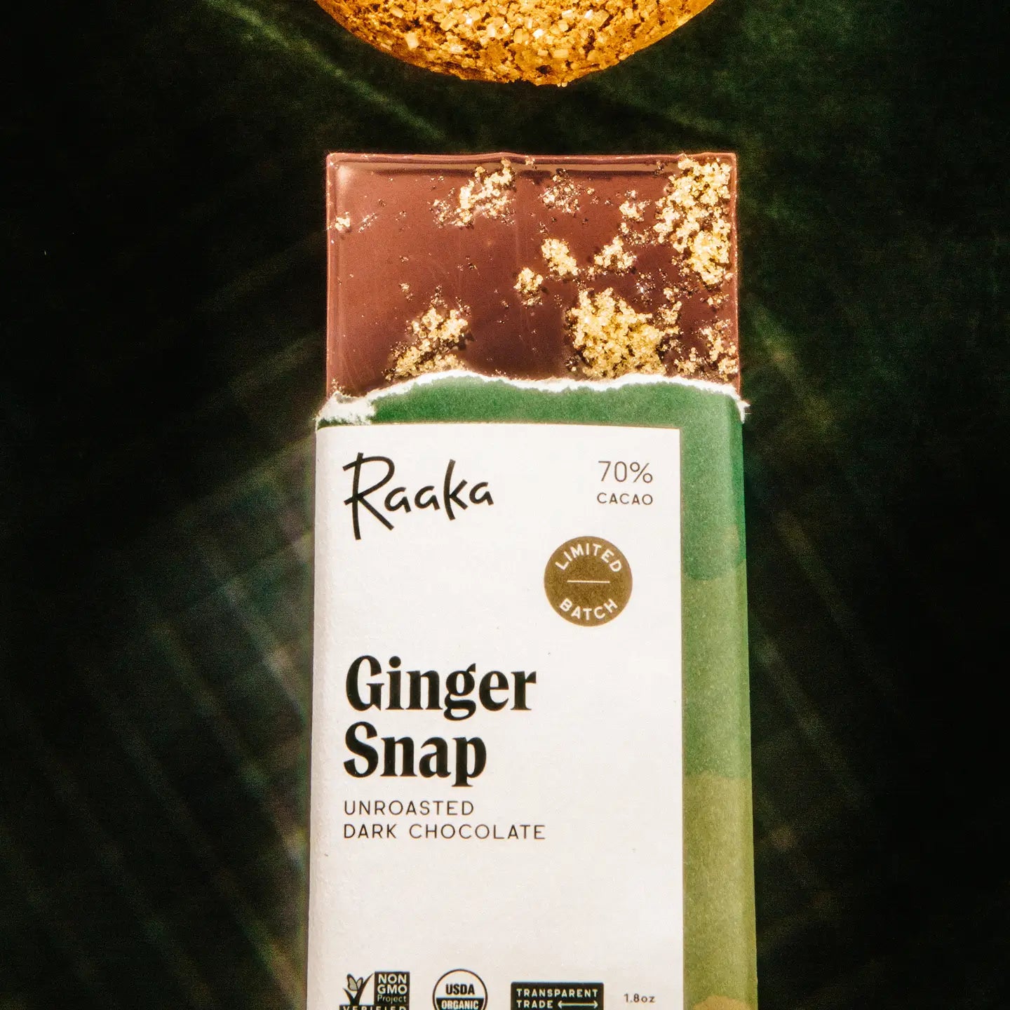 70% Ginger Snap Chocolate // Limited Batch