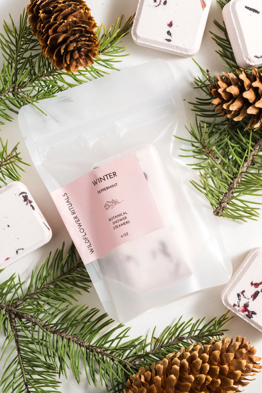 Botanical Shower Steamer // Winter Holiday