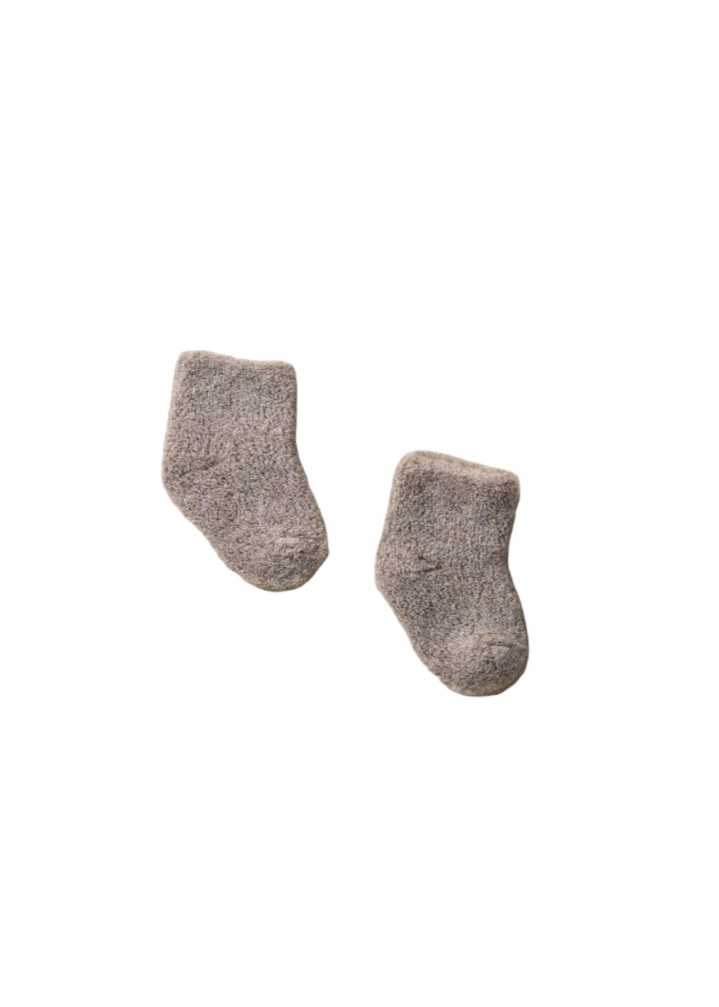Organic Cotton Yak Pile Socks For Baby // Gray