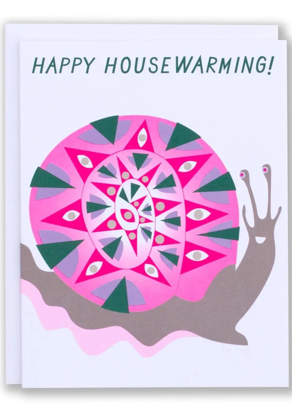 Snail Housewarming Note Card
