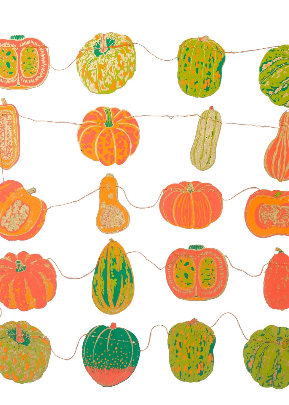 Squashes Sewn Garland