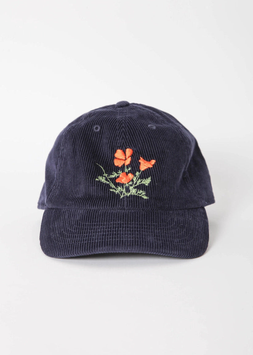 Poppy Cap // Navy Cord // *PRE ORDER