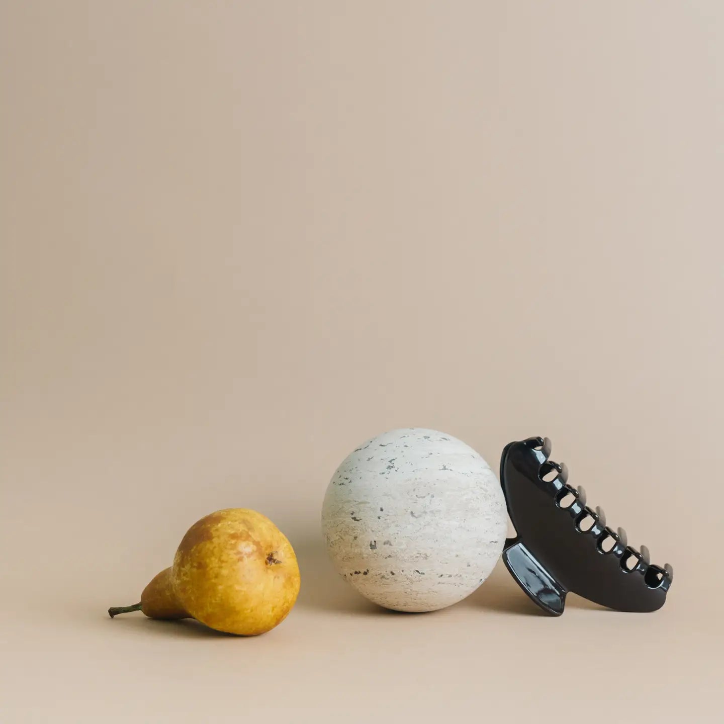 4" Hair Claw // Ganache