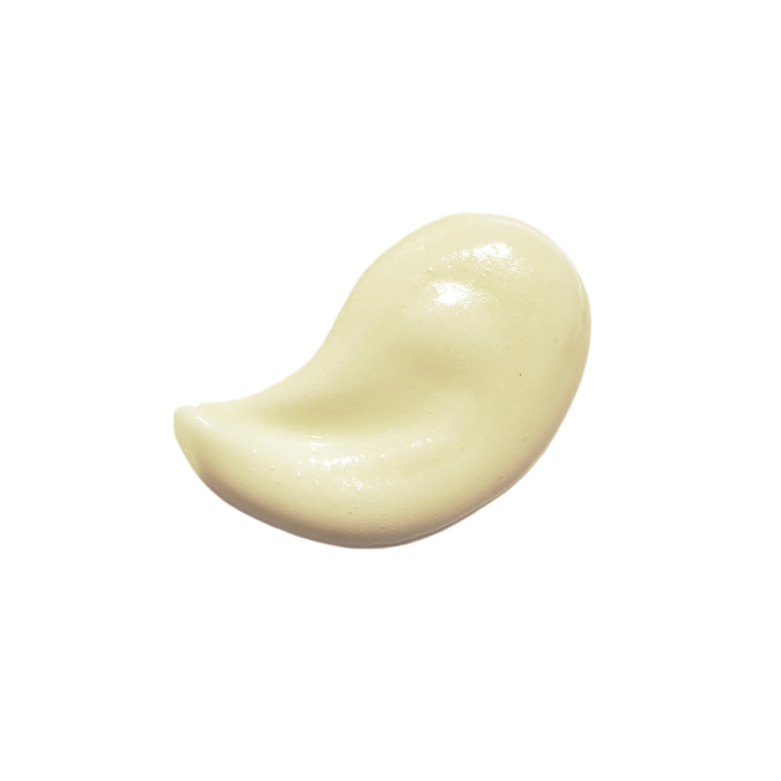 Beige cream swatch on a white background
