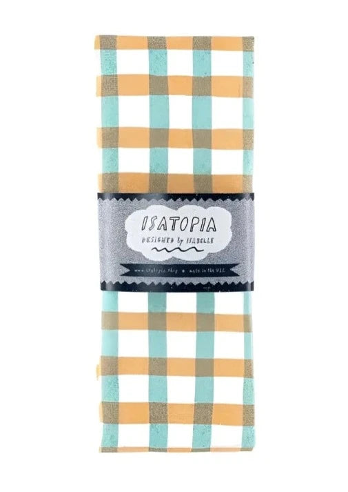 Picnic Tea Towel - Teal & Terra