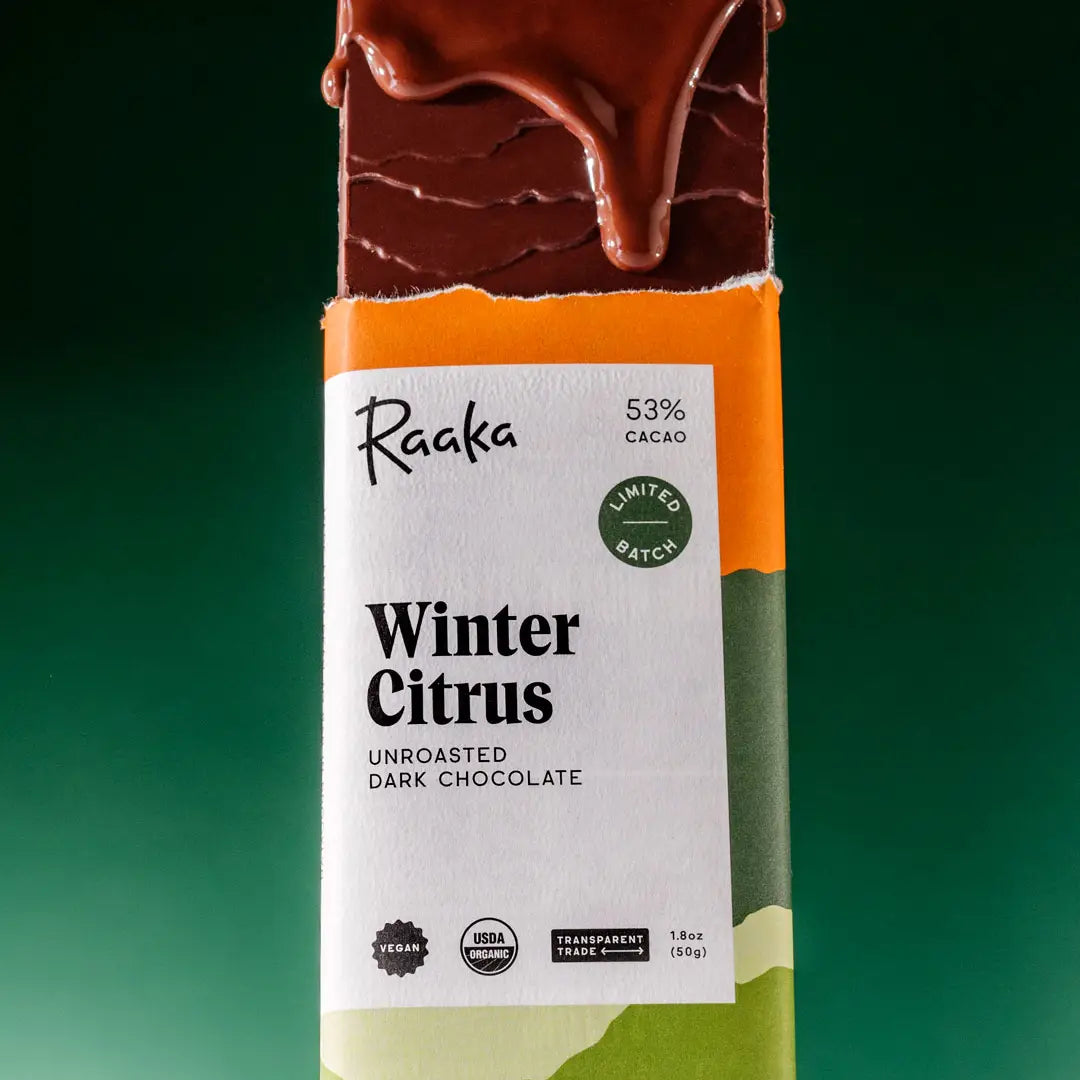 53% Winter Citrus Chocolate Bar // Limited Batch