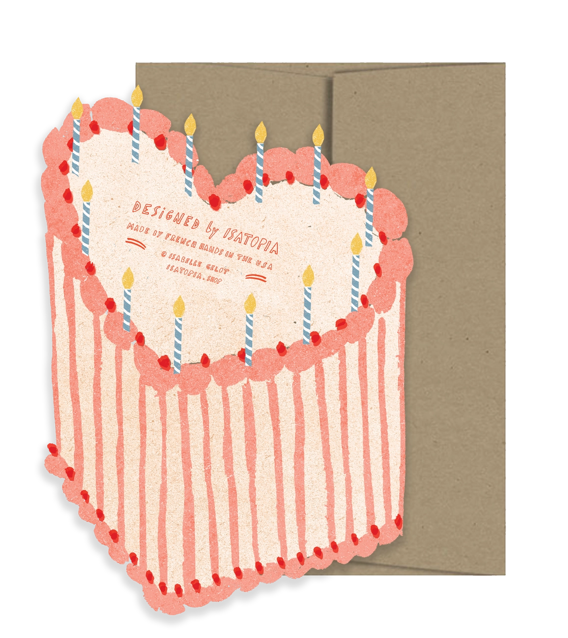 Heart Cake Card
