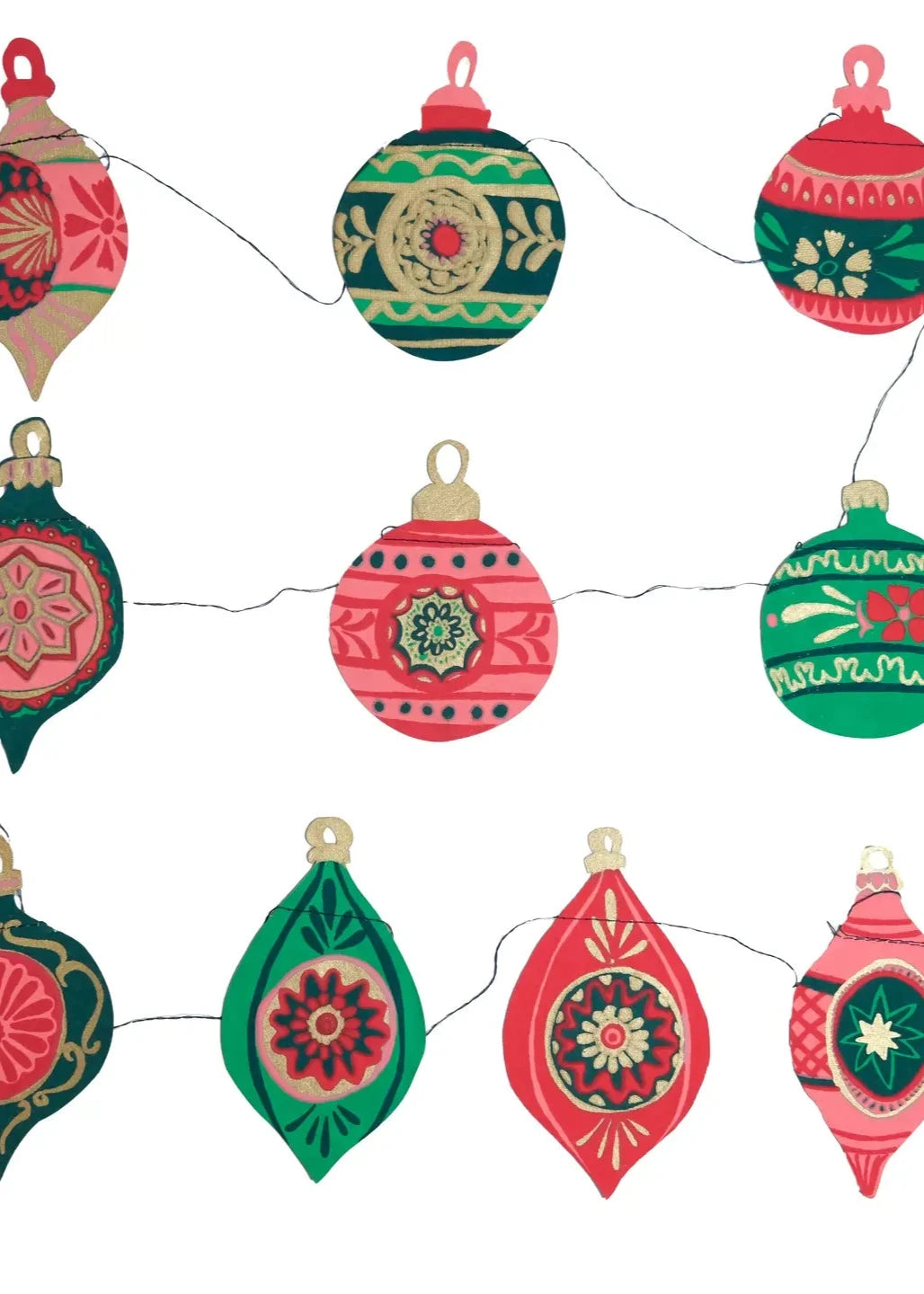 Baubles // Sewn Garland