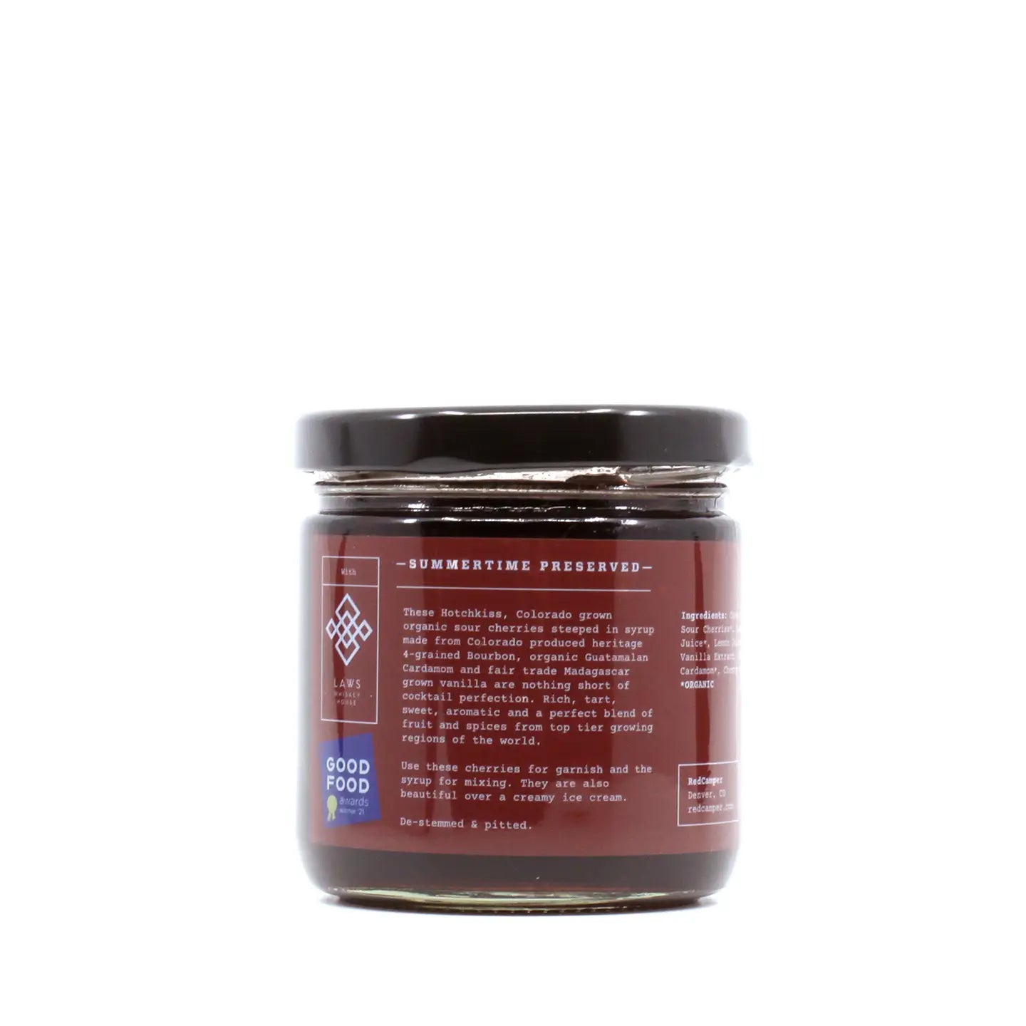 Artisanal Bourbon Cocktail Cherries // 9 oz
