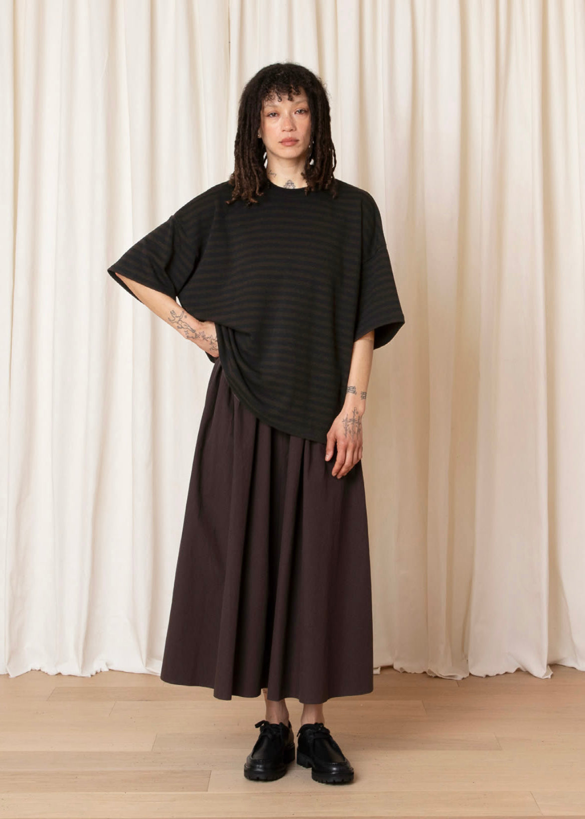 Full Skirt // Dark Brown