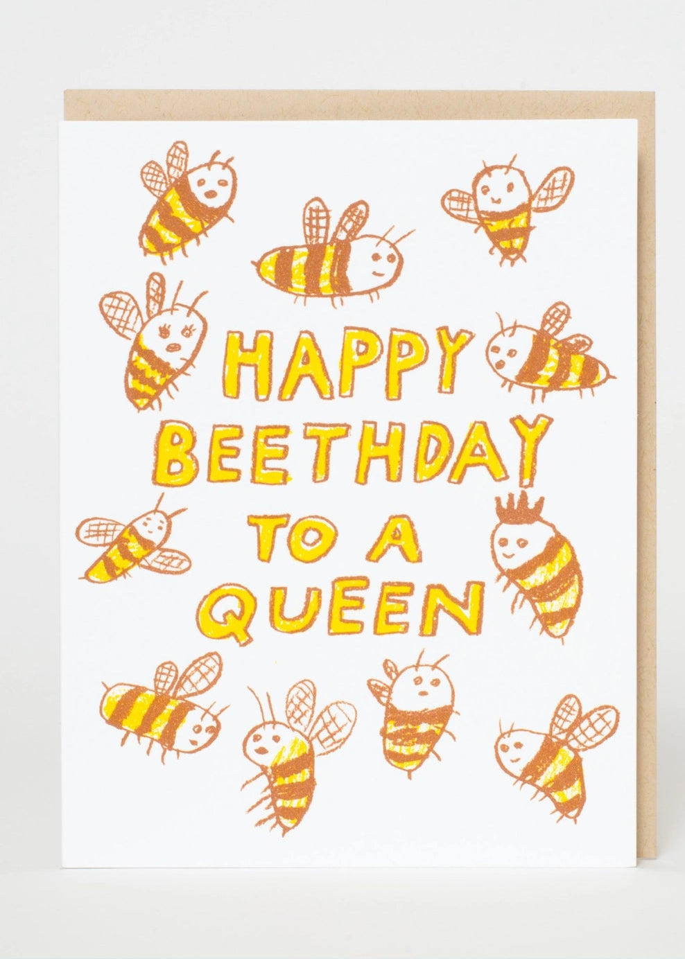 Queen Bee Birthday Card