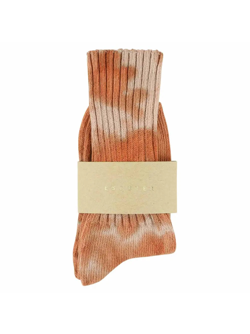 Tie Dye Socks // Rust Pink