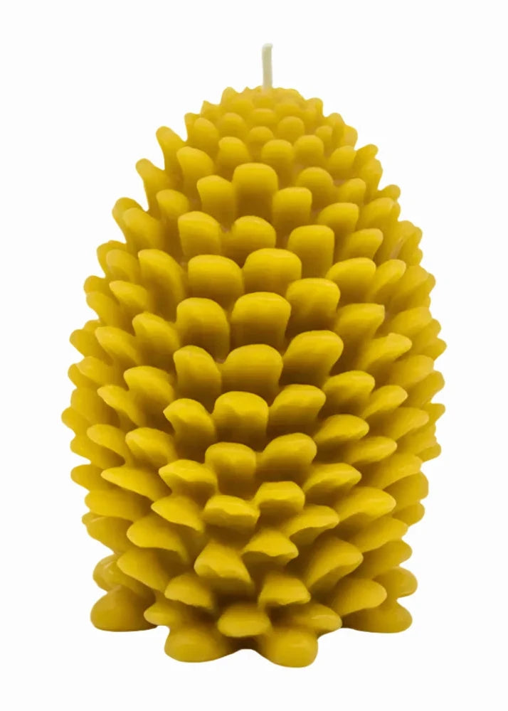 Beeswax Pinecone // Candle