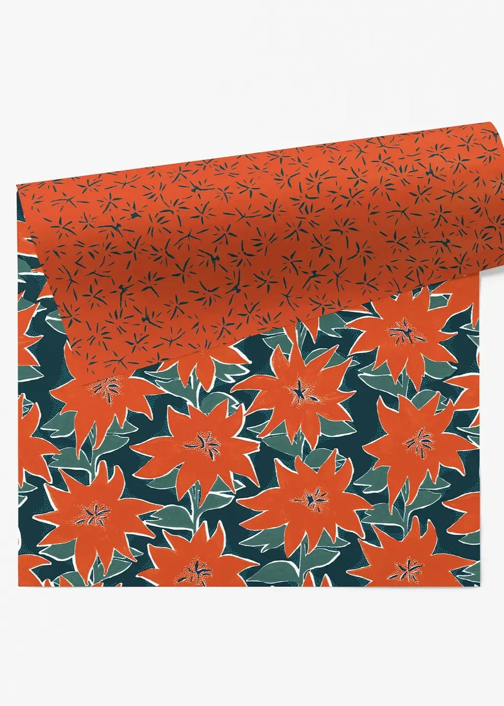 Wild Poinsettia // Gift Wrap // *Available for In-Store Pick Up Only