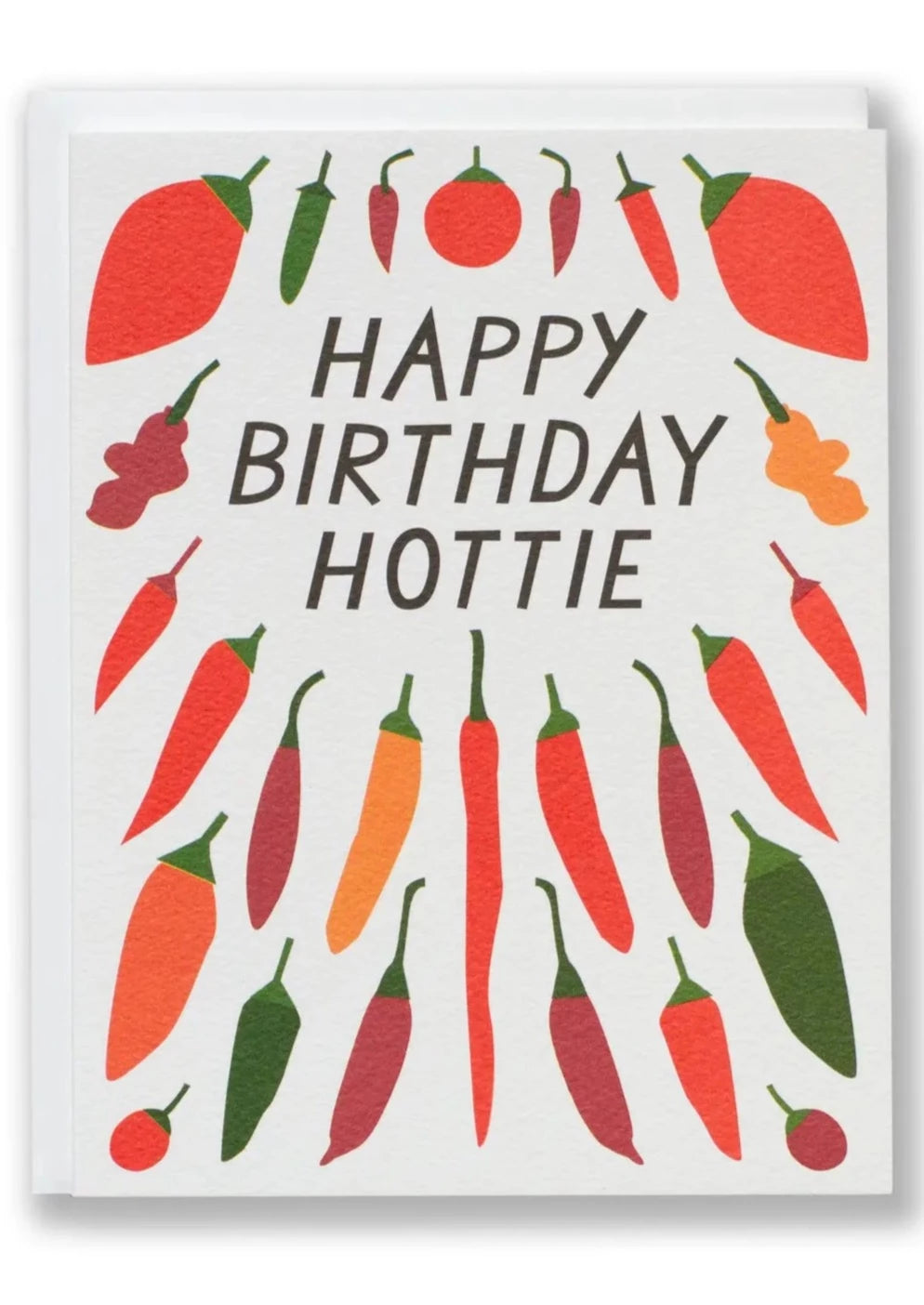 Happy Birthday Hottie Chili Pepper Card