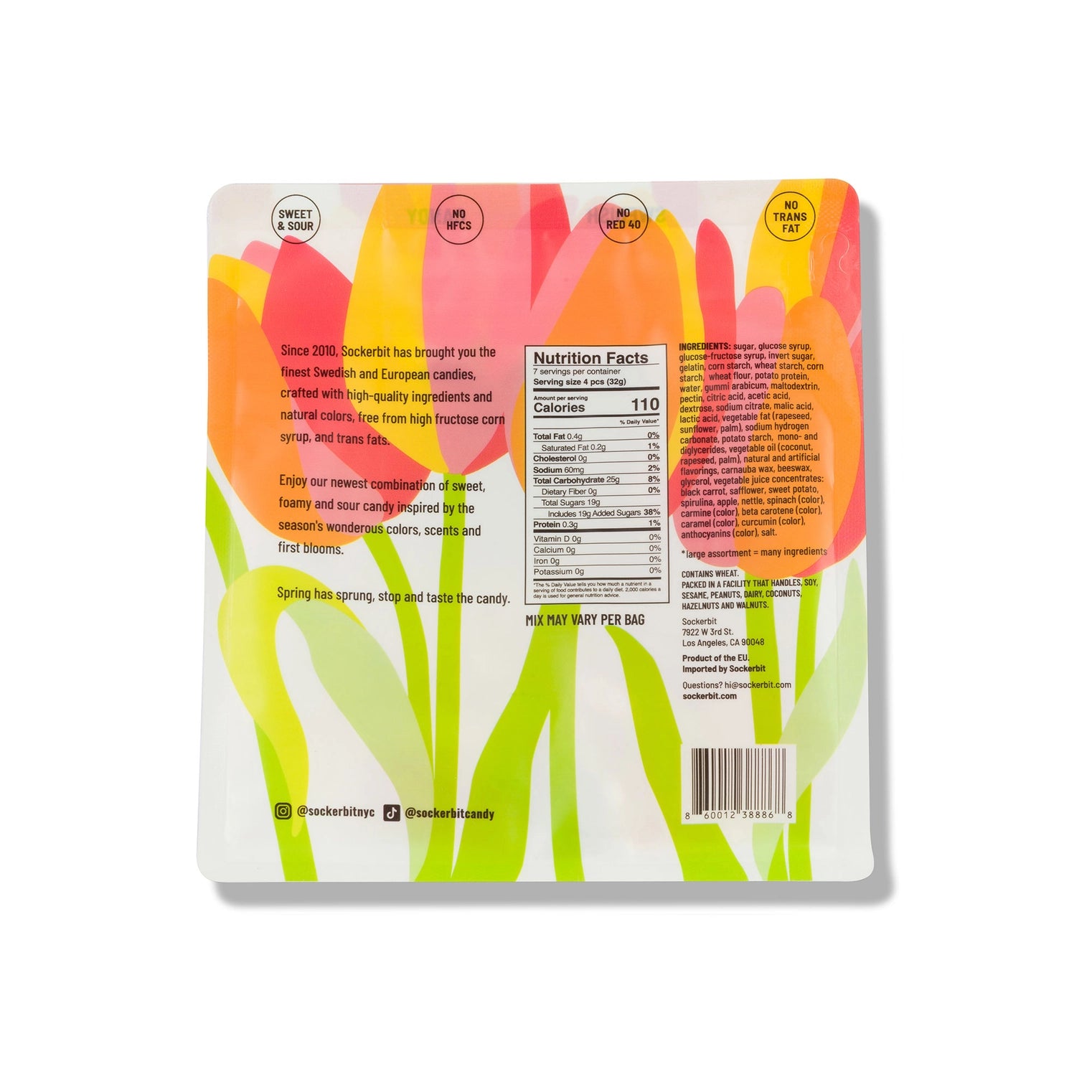 back of bag