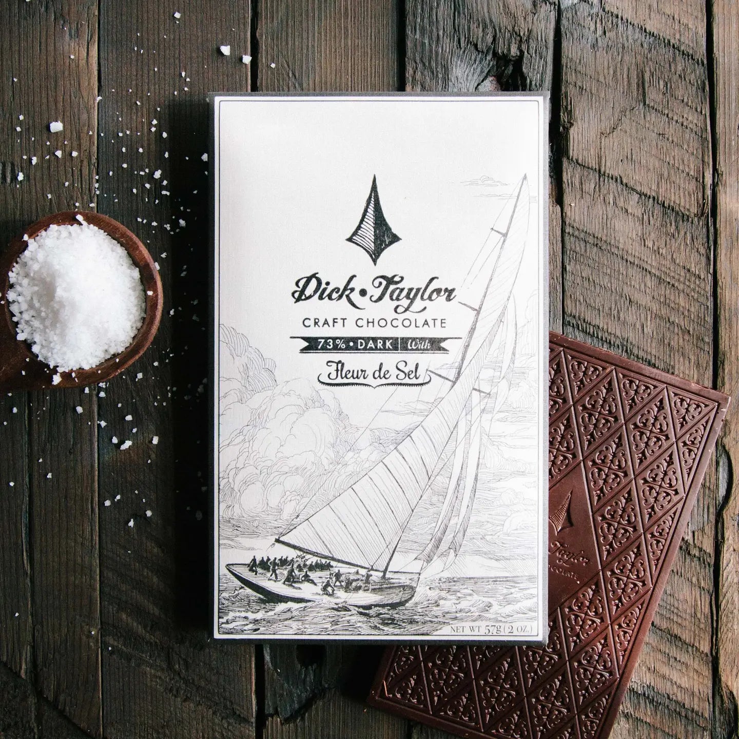 Fleur De Sel // 73% Dark Chocolate