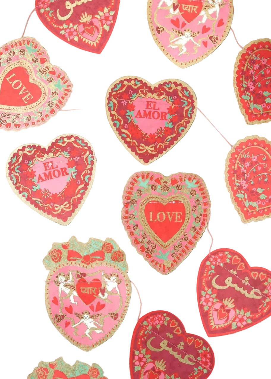 Valentine's Sewn Garland // *PRE ORDER