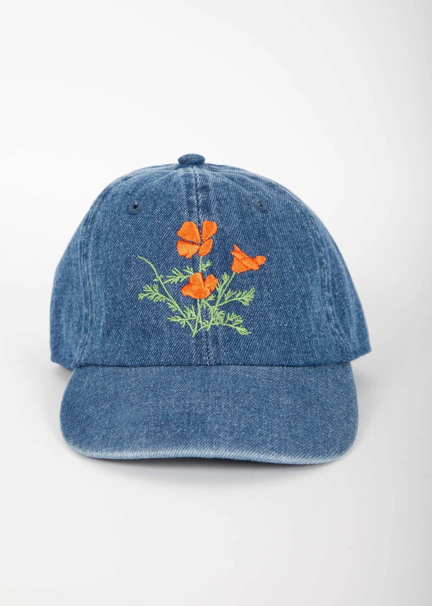 Poppy Cap // Dark Denim (Adult Size)