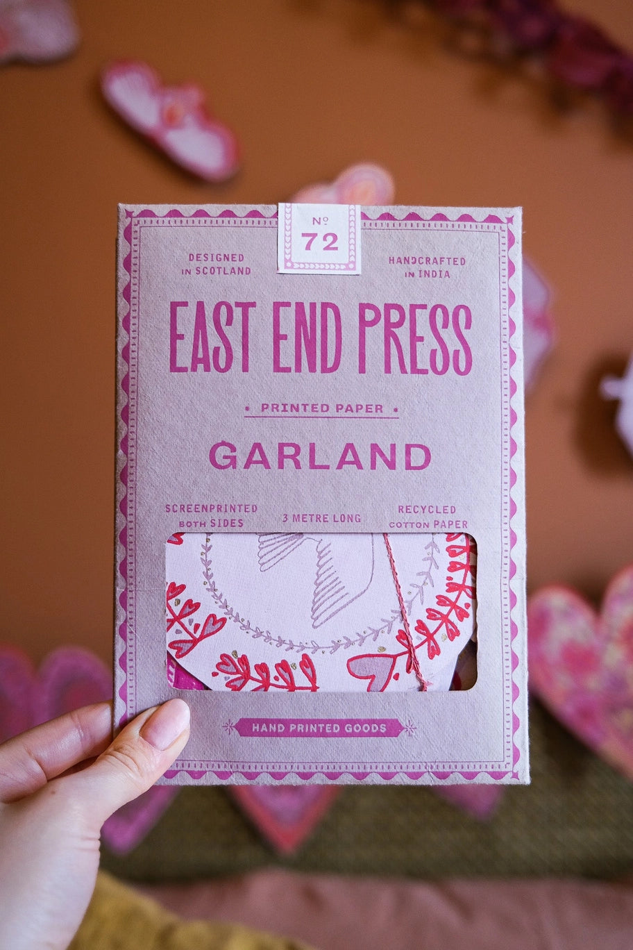 Love Bird Sewn Garland