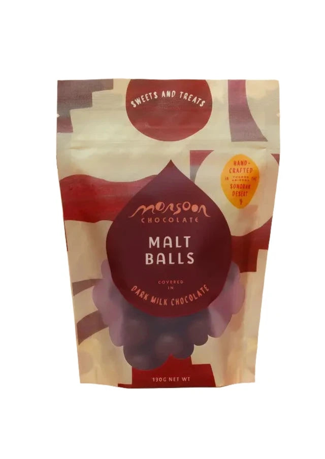 Malt Balls Covered in Dark Milk Chocolate