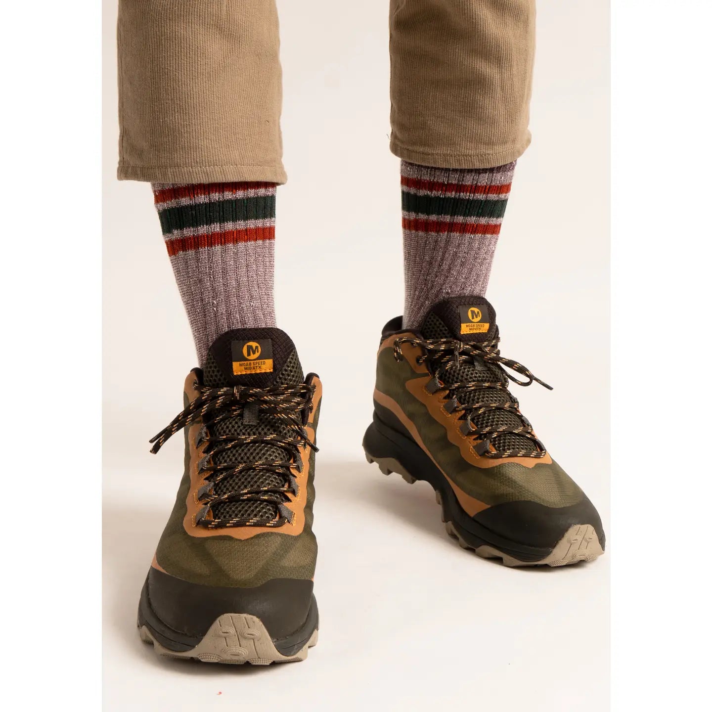 Merino Activity Socks // Moss