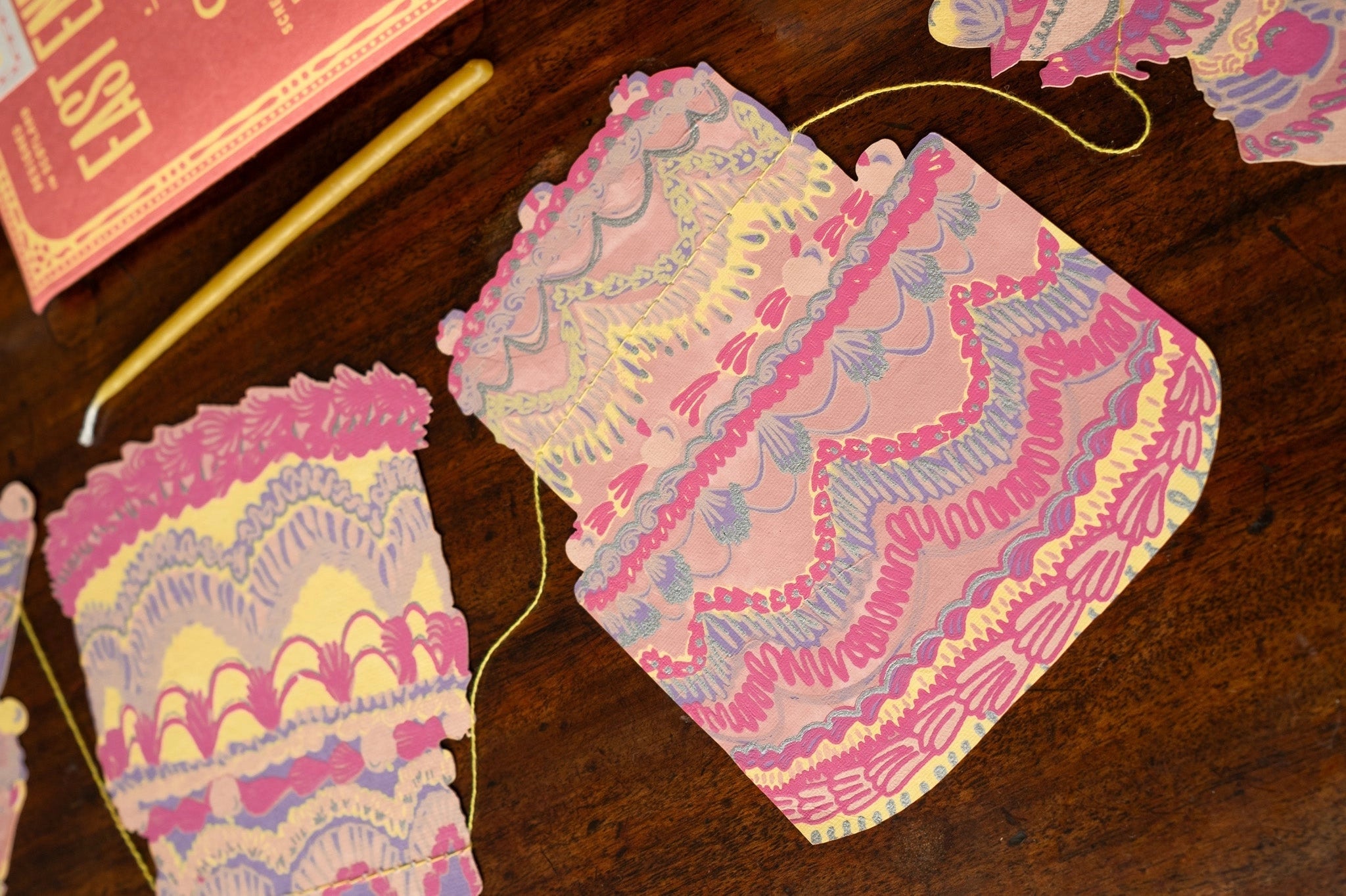 Celebration Cakes Sewn Garland