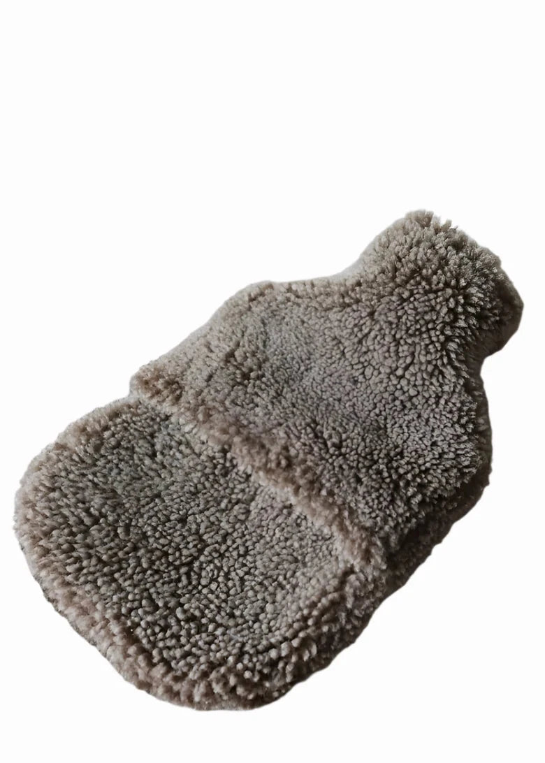 Hot Water Bottle Cover // Swedish Taupe Brown // 2L Large Size