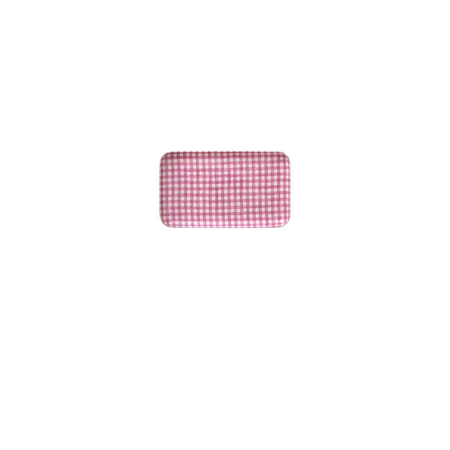 checkered tray