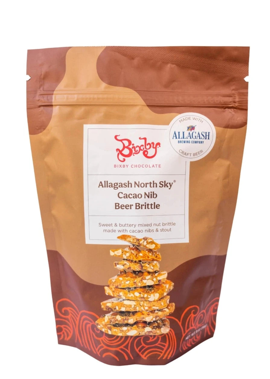 Allagash North Sky // Cacao Nib Beer Brittle