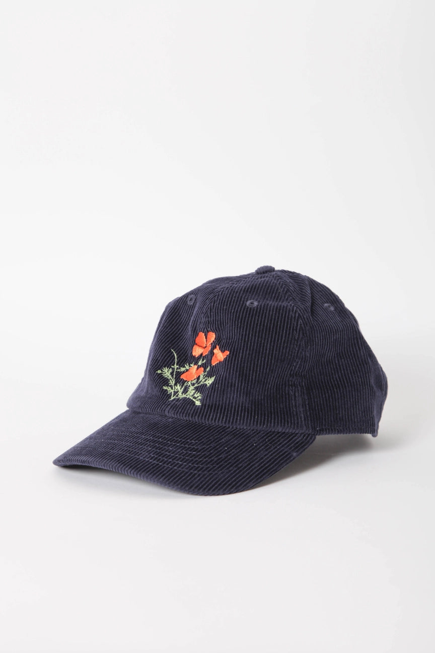 Poppy Cap // Navy Cord // *PRE ORDER