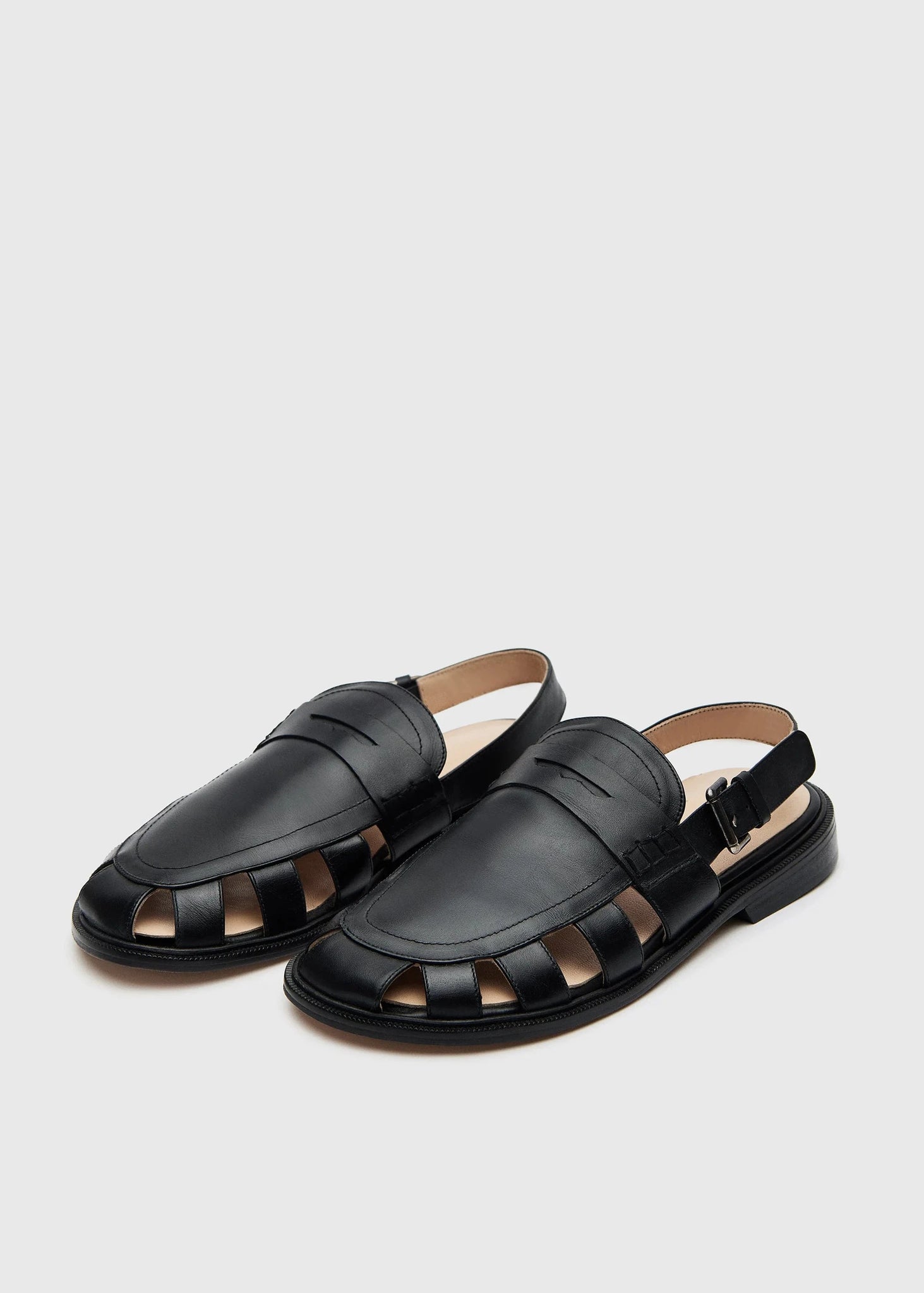 Slingback Loafer // Black