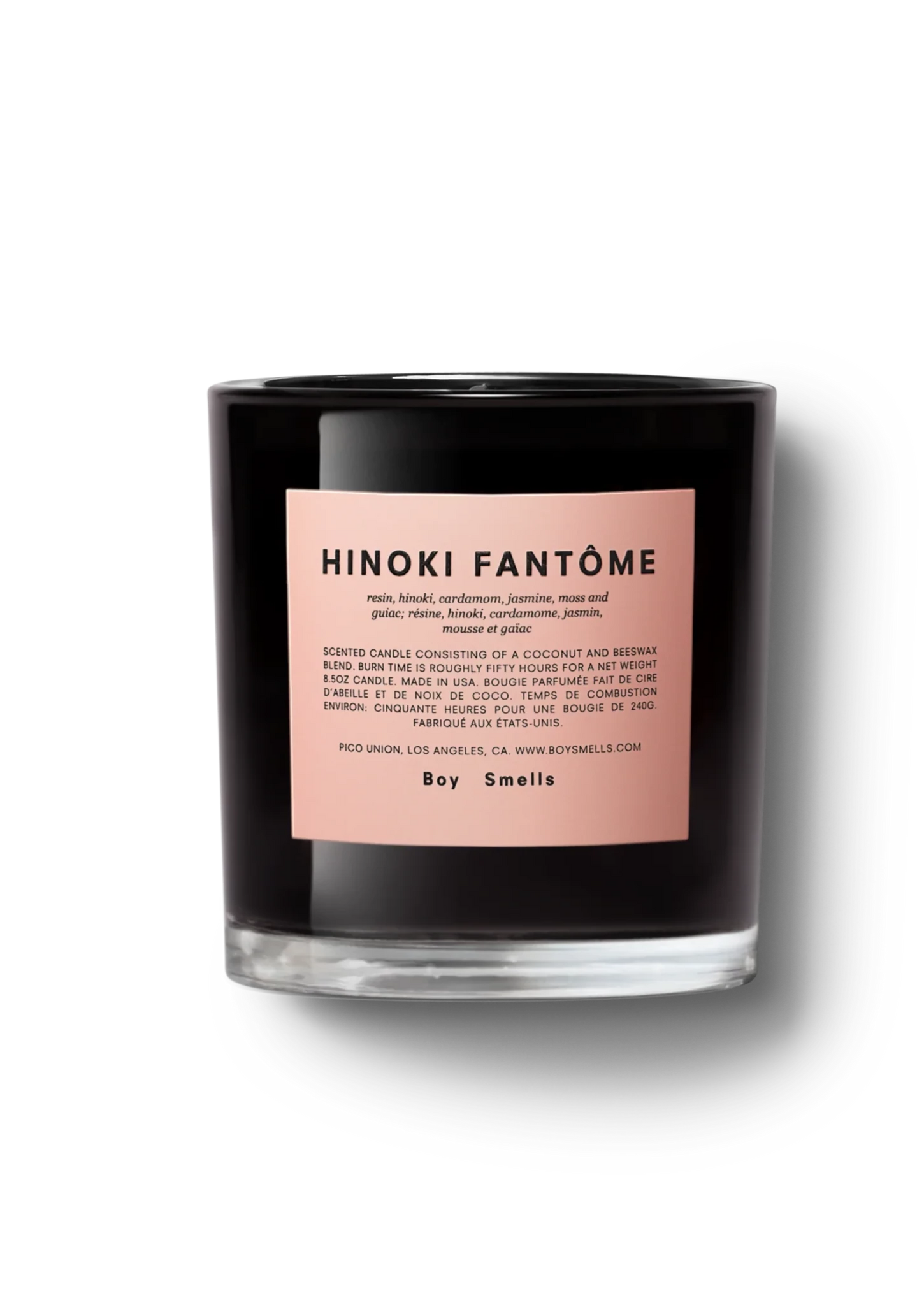 Hinoki Fantome Candle // Smokey + Woodsy