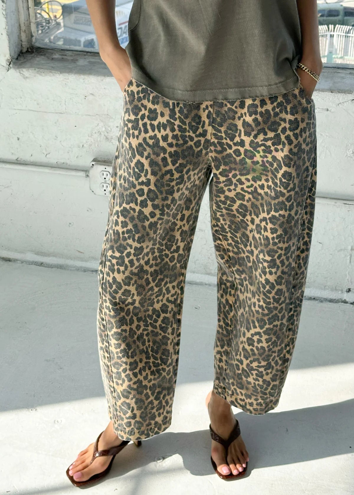 Arc Pants // Leopard