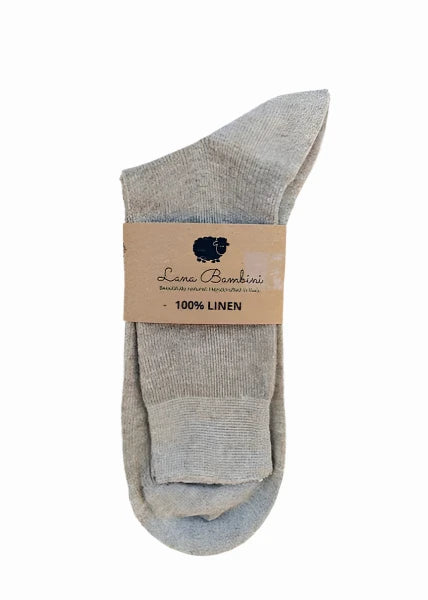 Zeta Socks // Linen