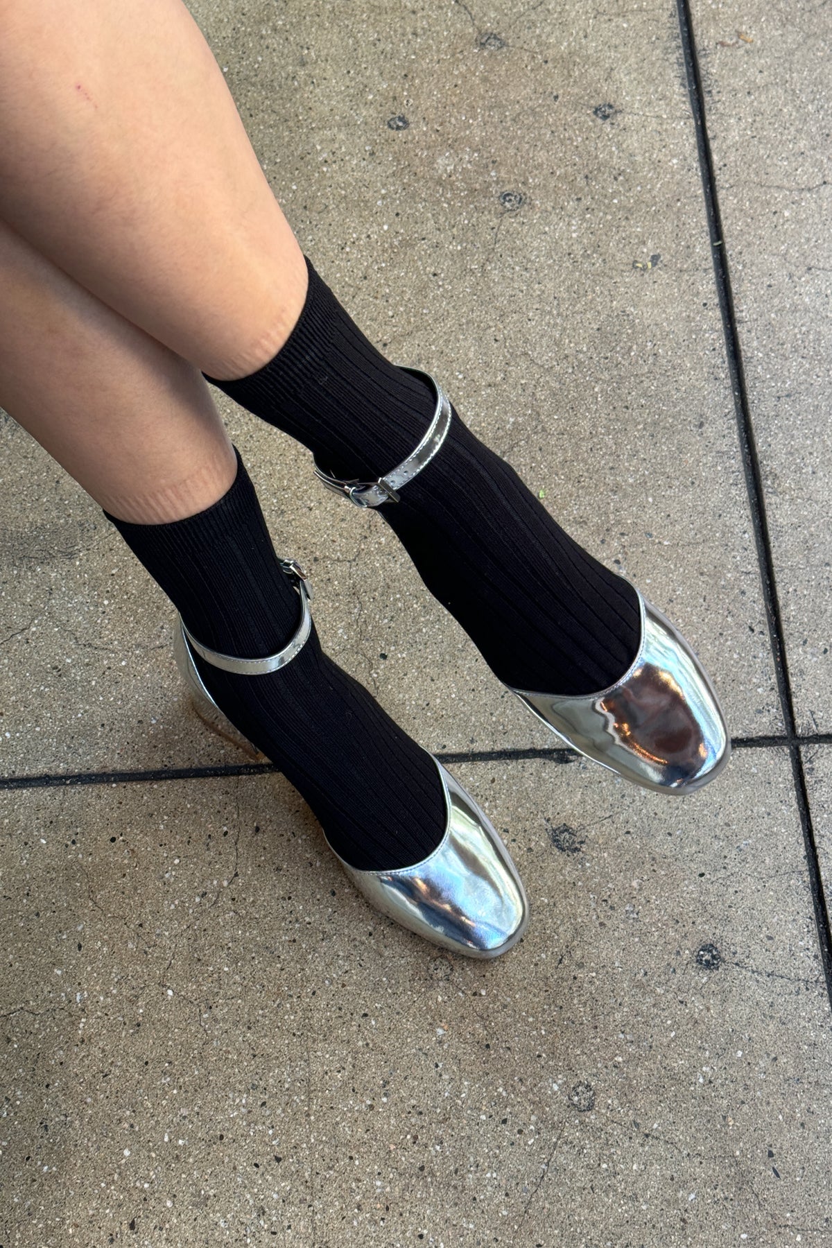 Her Socks // True Black
