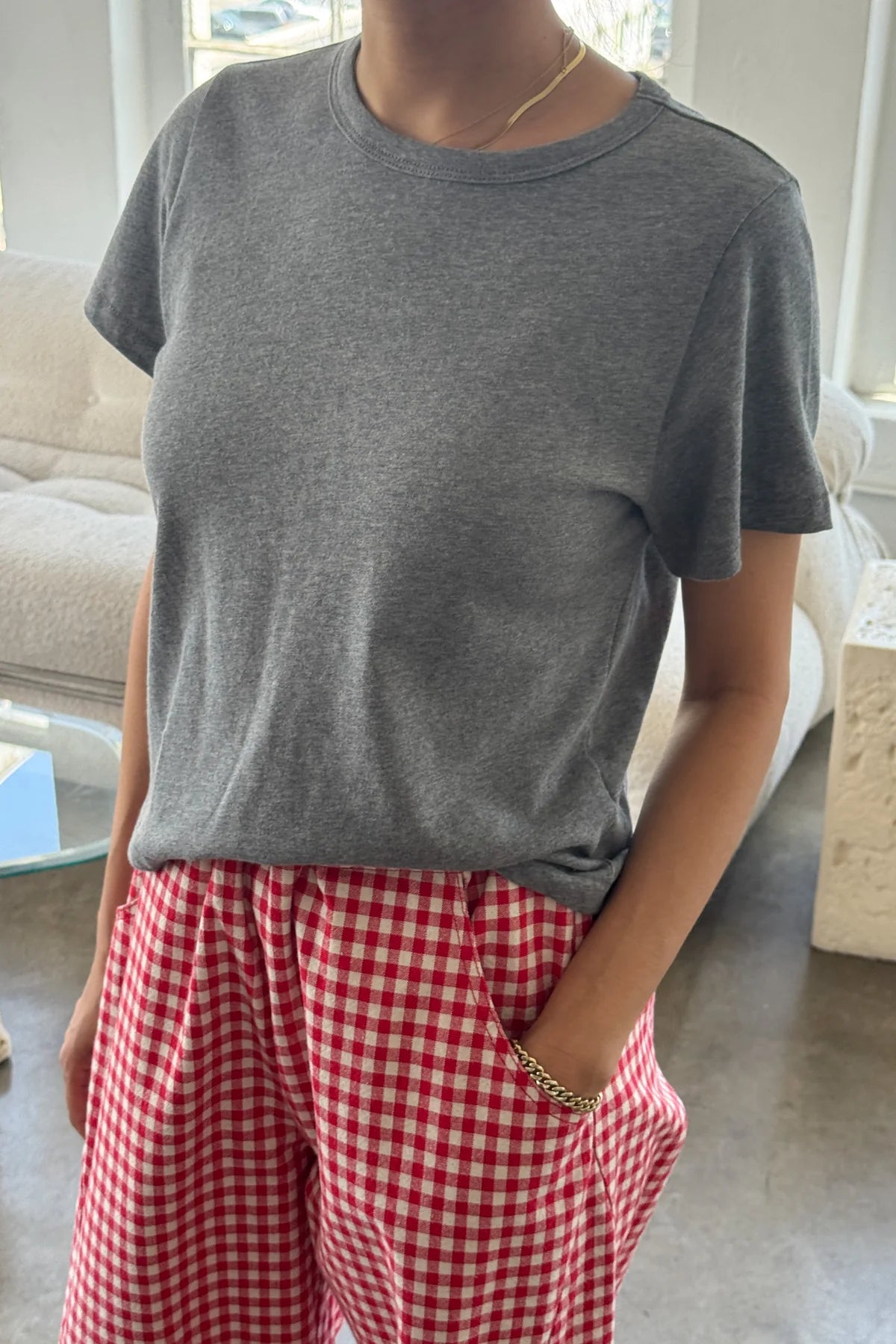 Le Bon Shoppe Little Boy Tee – Melange Gray