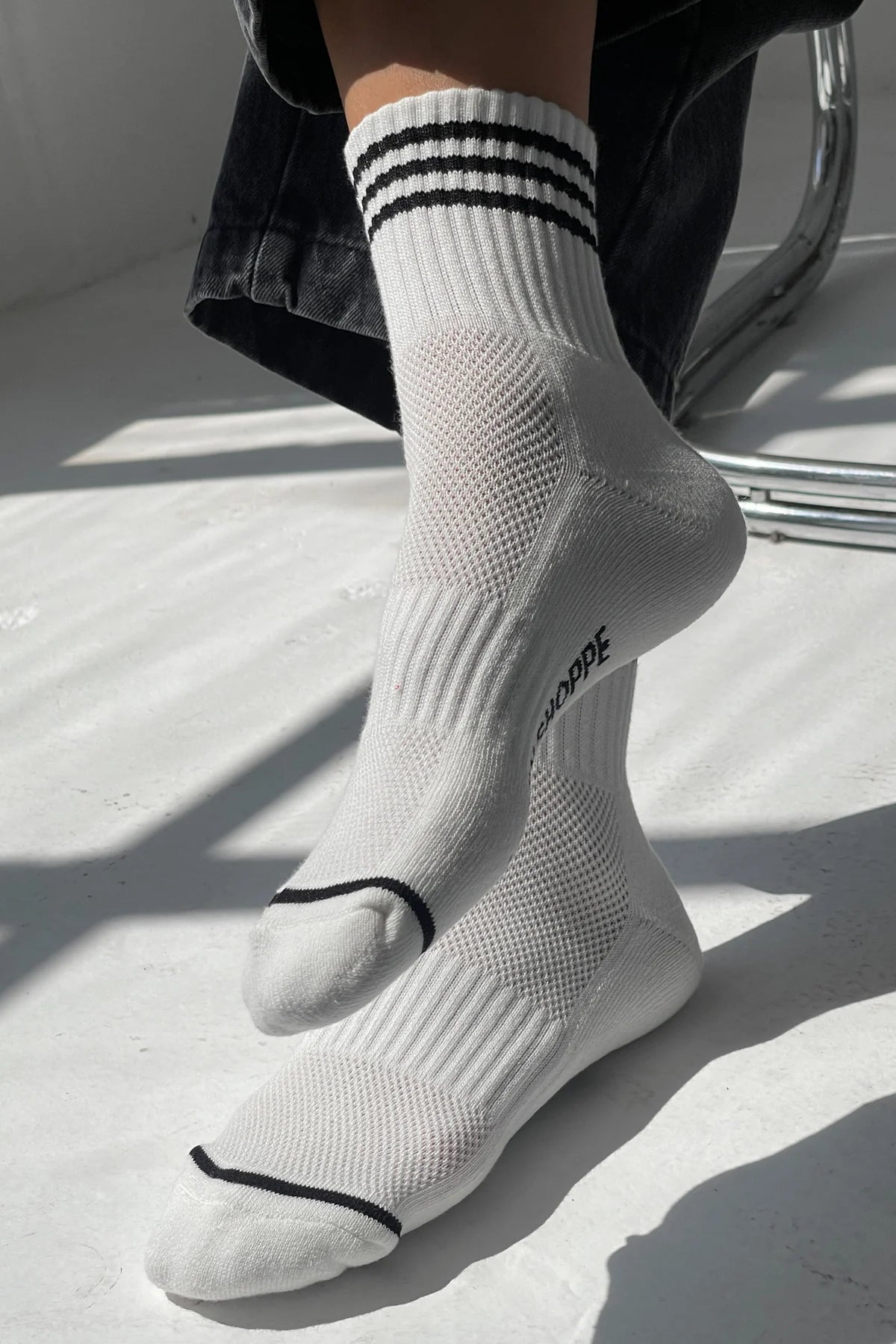 Girlfriend Socks // White