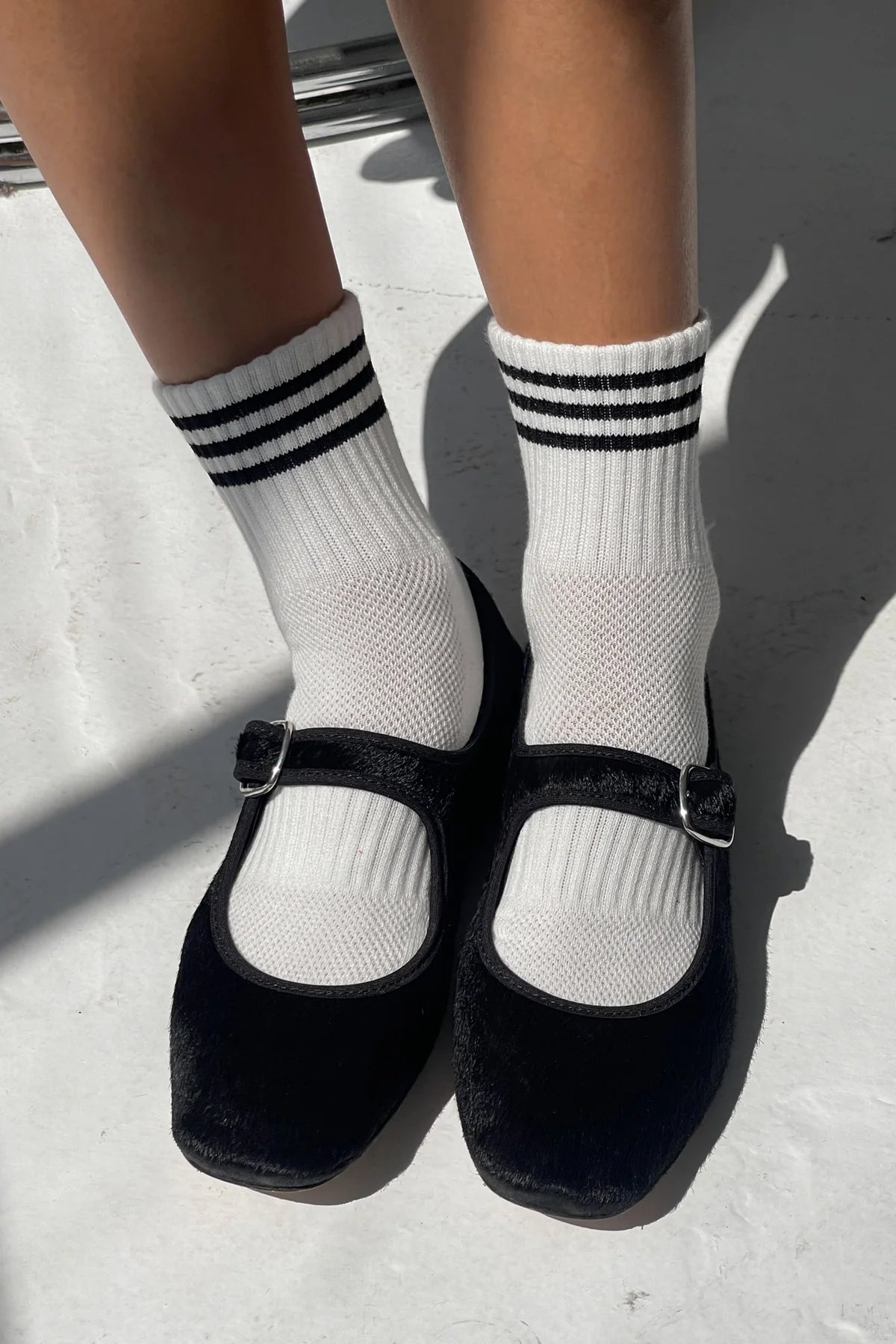 Girlfriend Socks // White