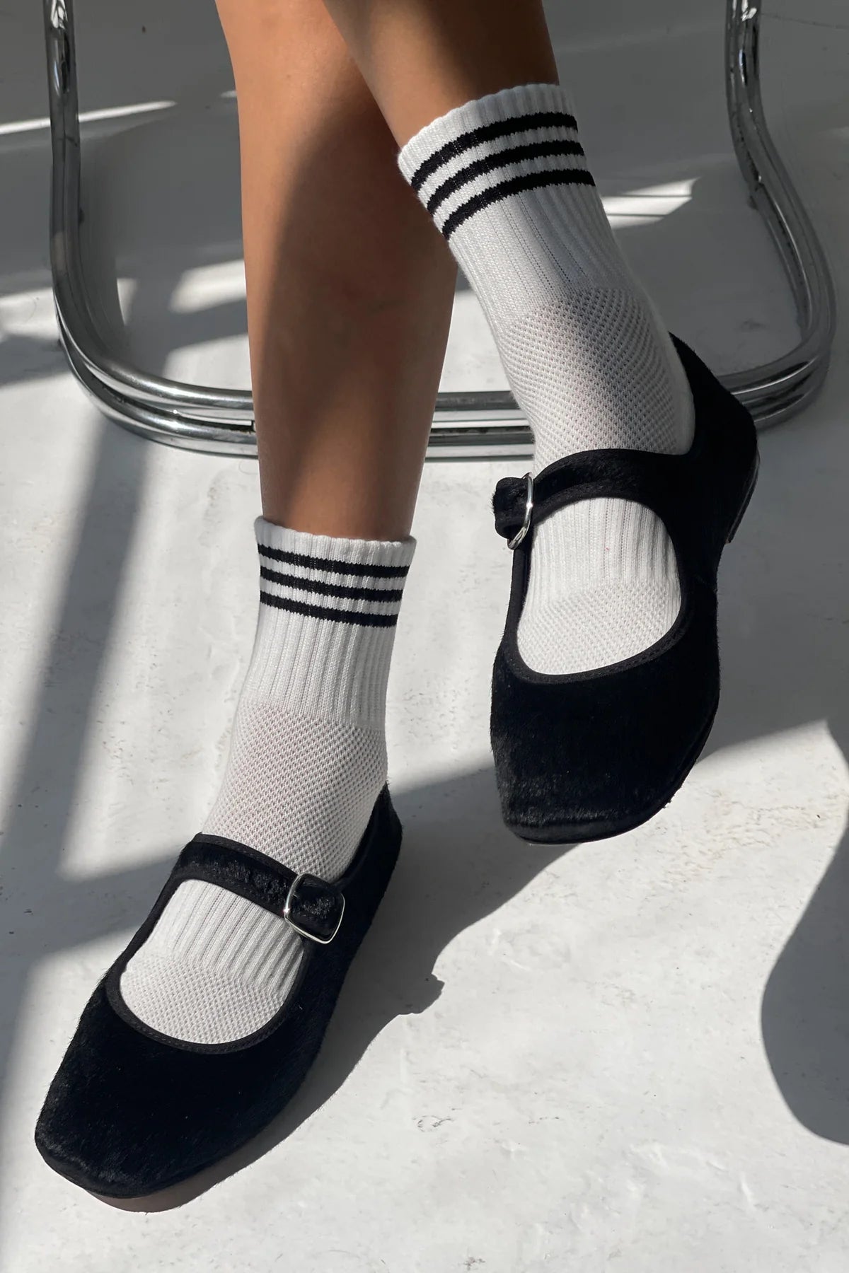 Girlfriend Socks // White