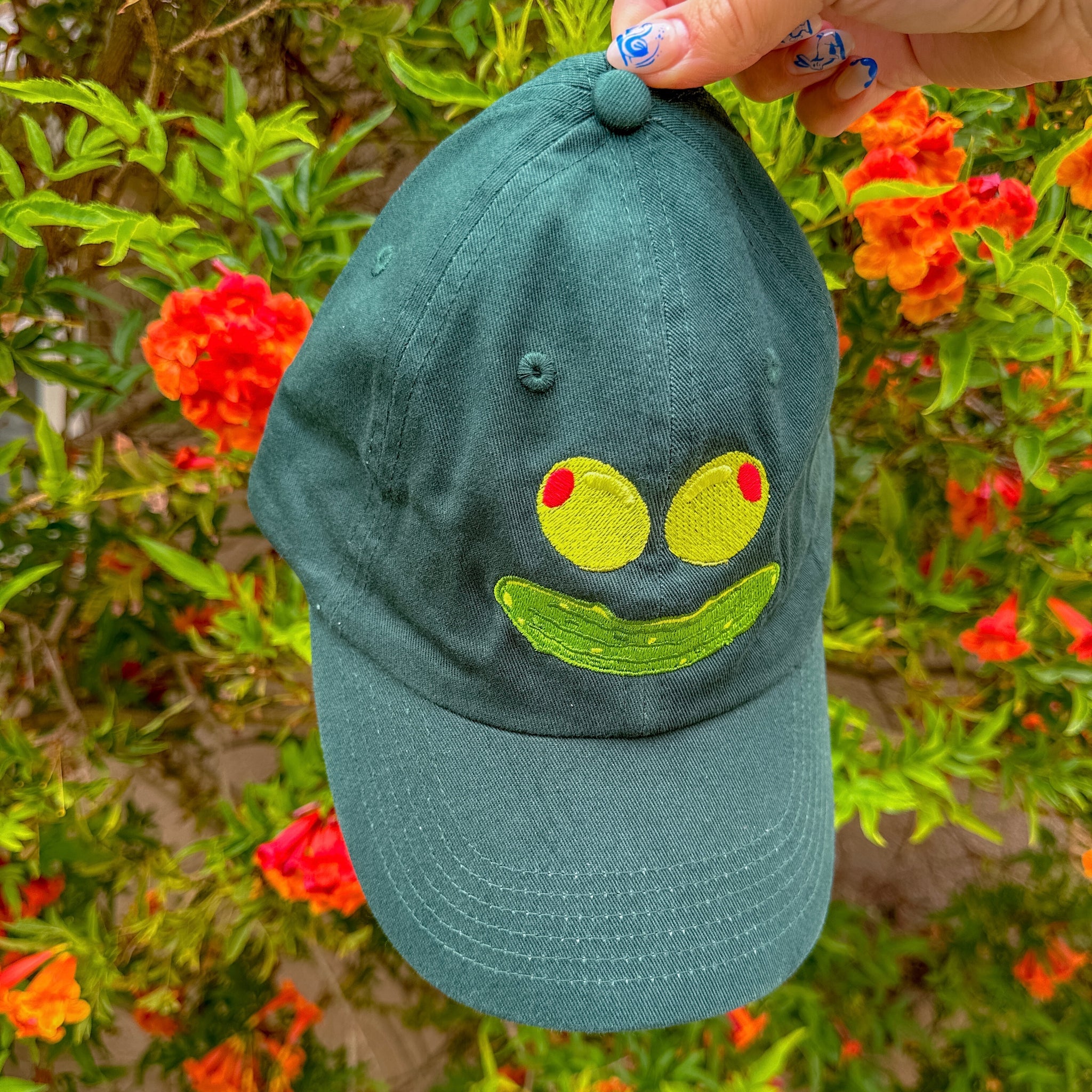 Olive Face Hat