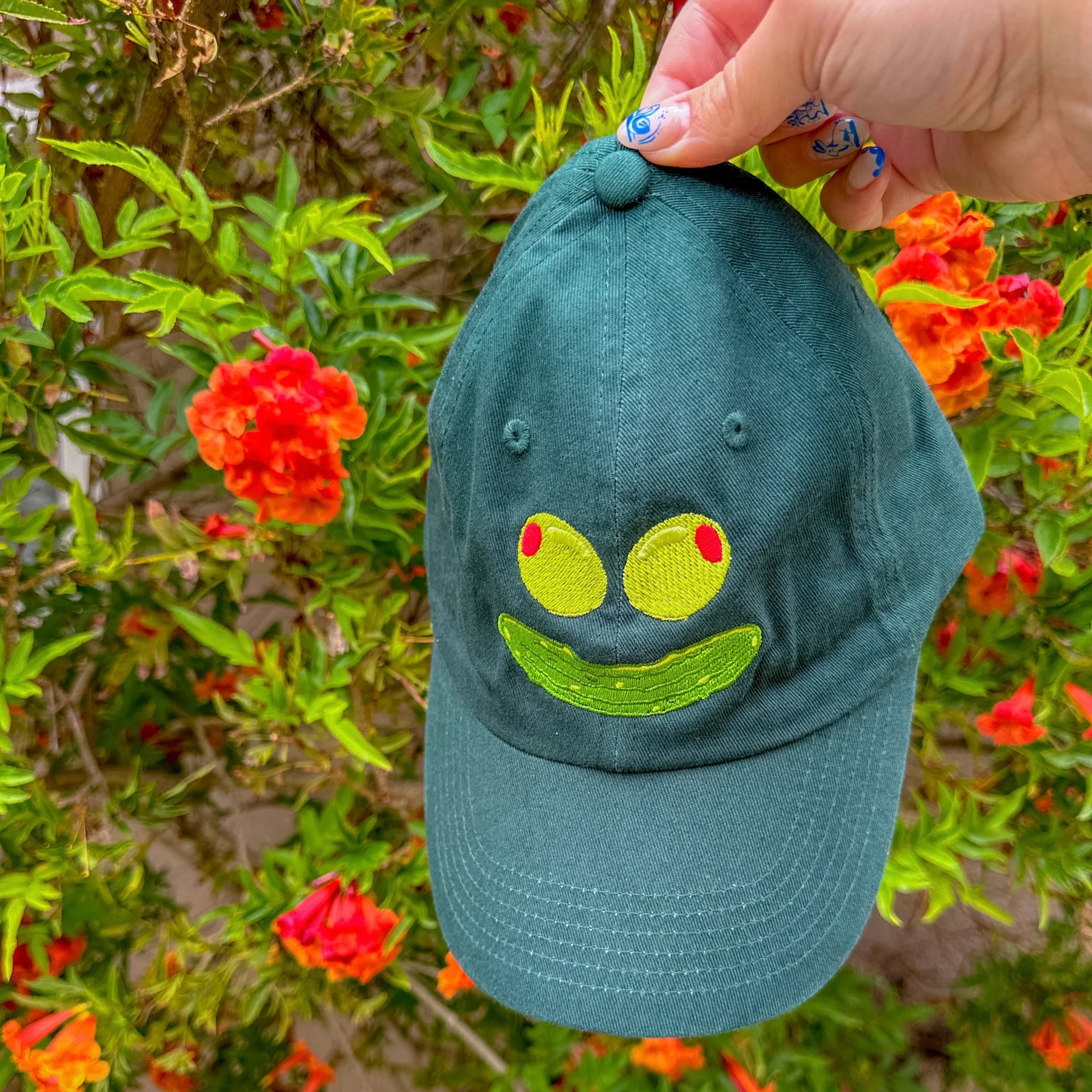 Olive Face Hat